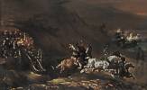 Th�odore G�ricault (1791 - 1824) Auffahrende Artillerie, gegen 1814