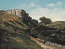 Gustave Courbet (1819 - 1877) Landschaft bei Maizi�res, 1865