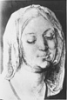 1503 Kopf der Maria (Kohlezeichnung 344K)
