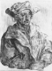 ca 1520 Bildnis eines älteren Mannes (Sebastian Brant?) (Silberstift 430K)
