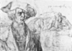1521 Männliches Brustbild (Aert Bruyn?) und Landschaft bei Andernach (440K)