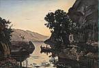 Camille Corot (1796 - 1875) Landschaft bei Riva am Gardasee, 1835